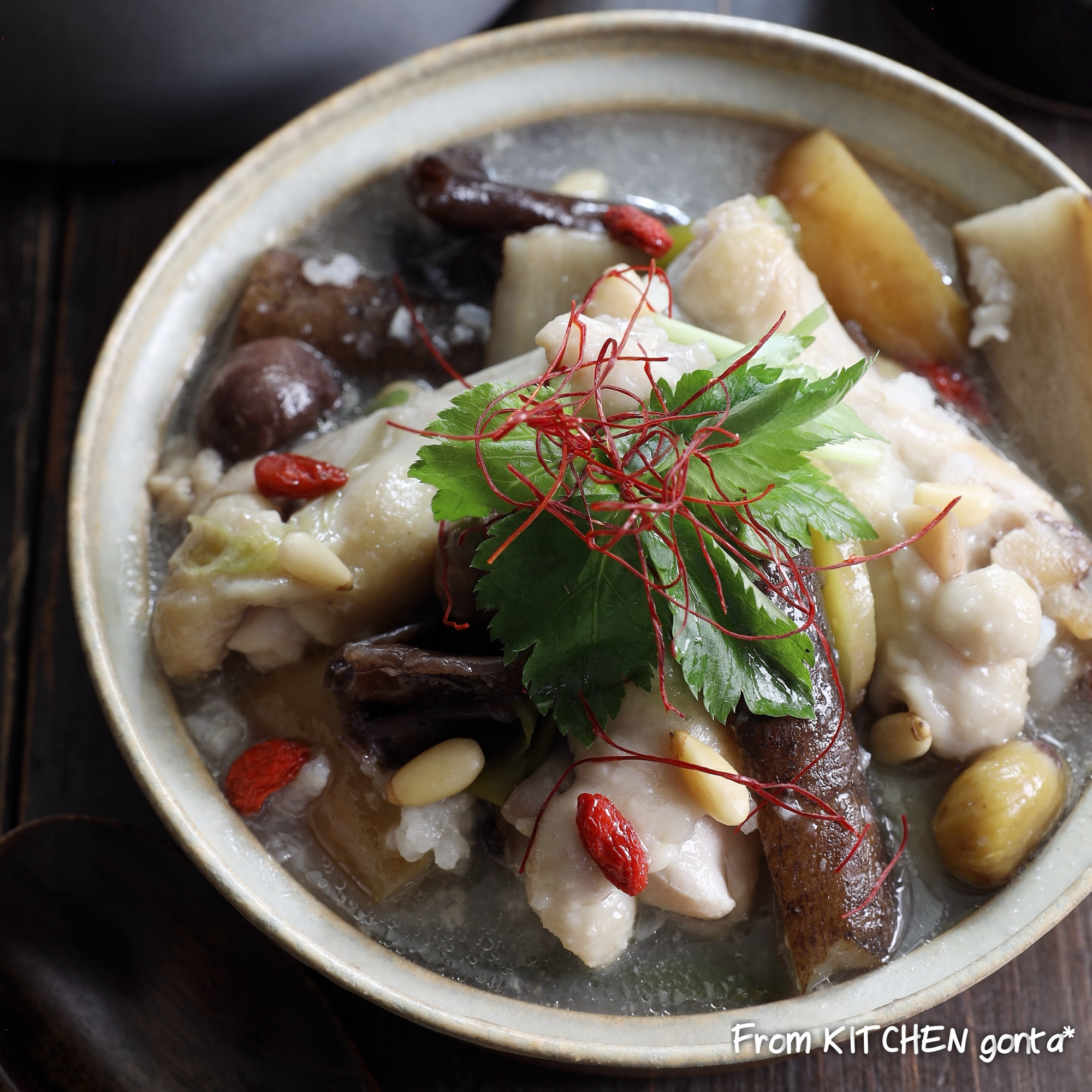 煮込み時間15分！手羽元で作る参鶏湯