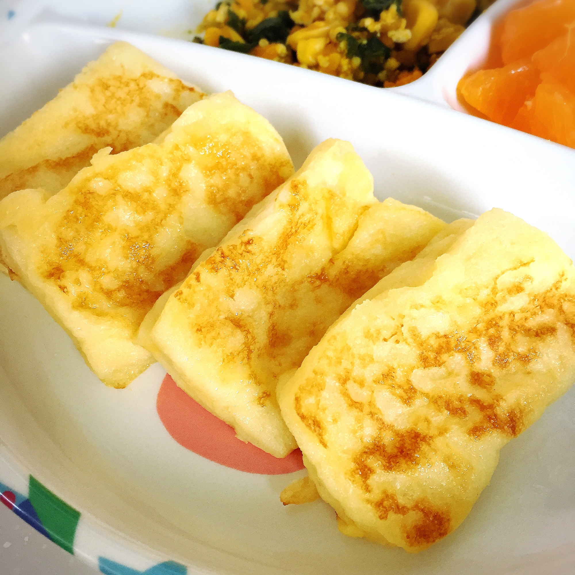 ふわふわフレンチトースト 離乳食 レシピ 作り方 By Montan0104 楽天レシピ