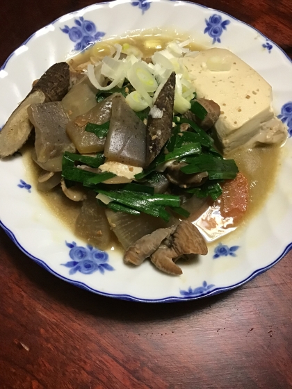 豆腐も一緒に、ごちそーさま。