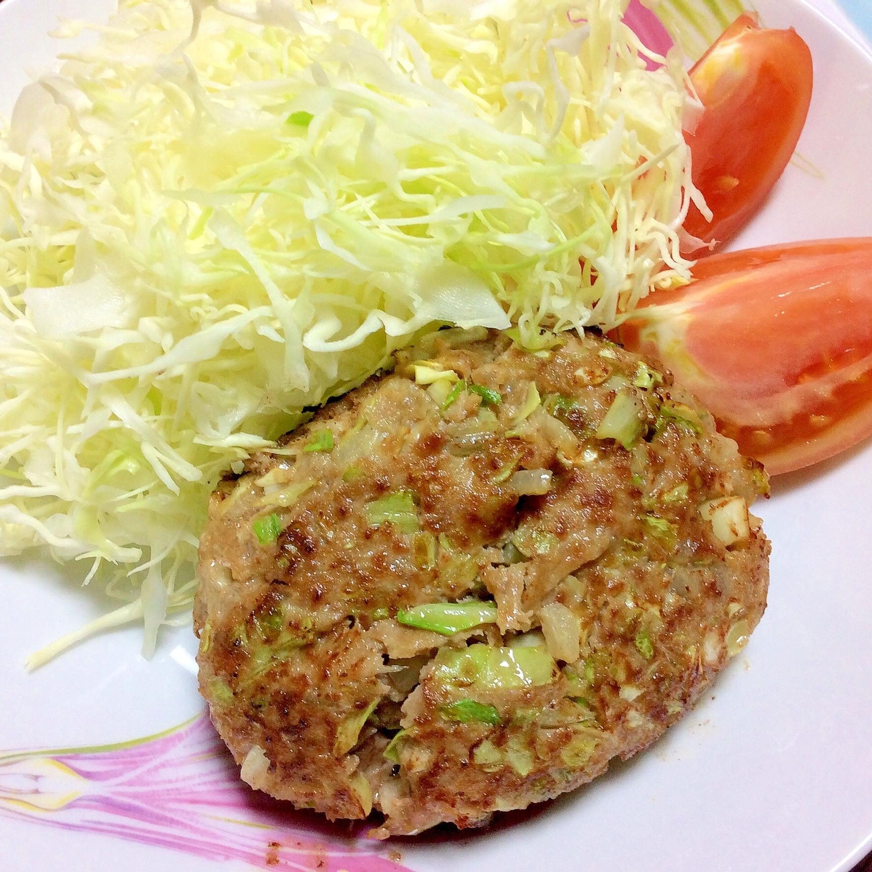 野菜多め♪ハンバーグ