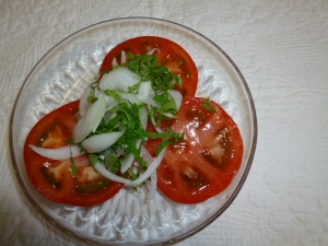 サッパリ・トマトサラダ