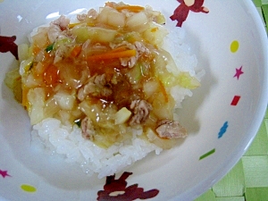 幼児食♪野菜あんかけ丼（お腹がゆるい時に）