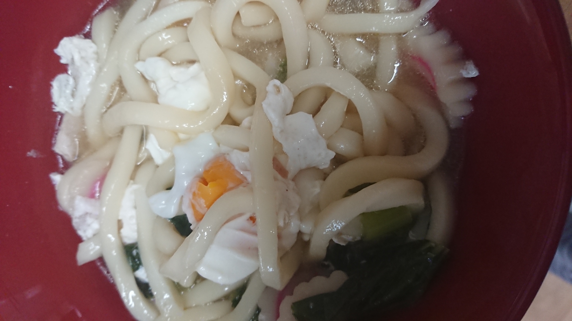 月見のうどん