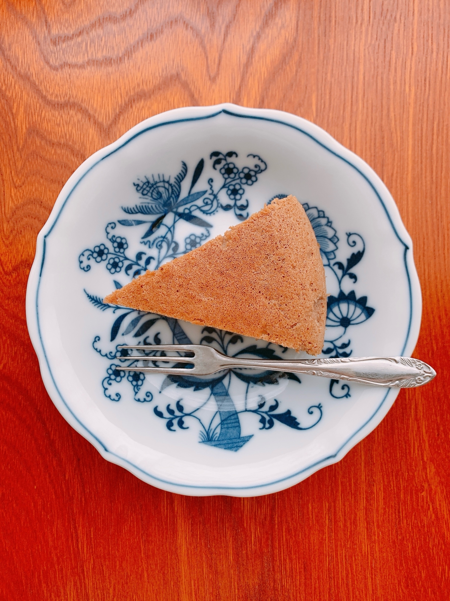 米粉のココアバナナ炊飯器ケーキ