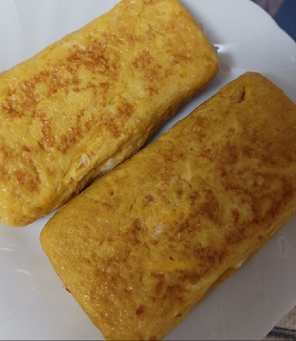 昆布だしで♡甘い卵焼き