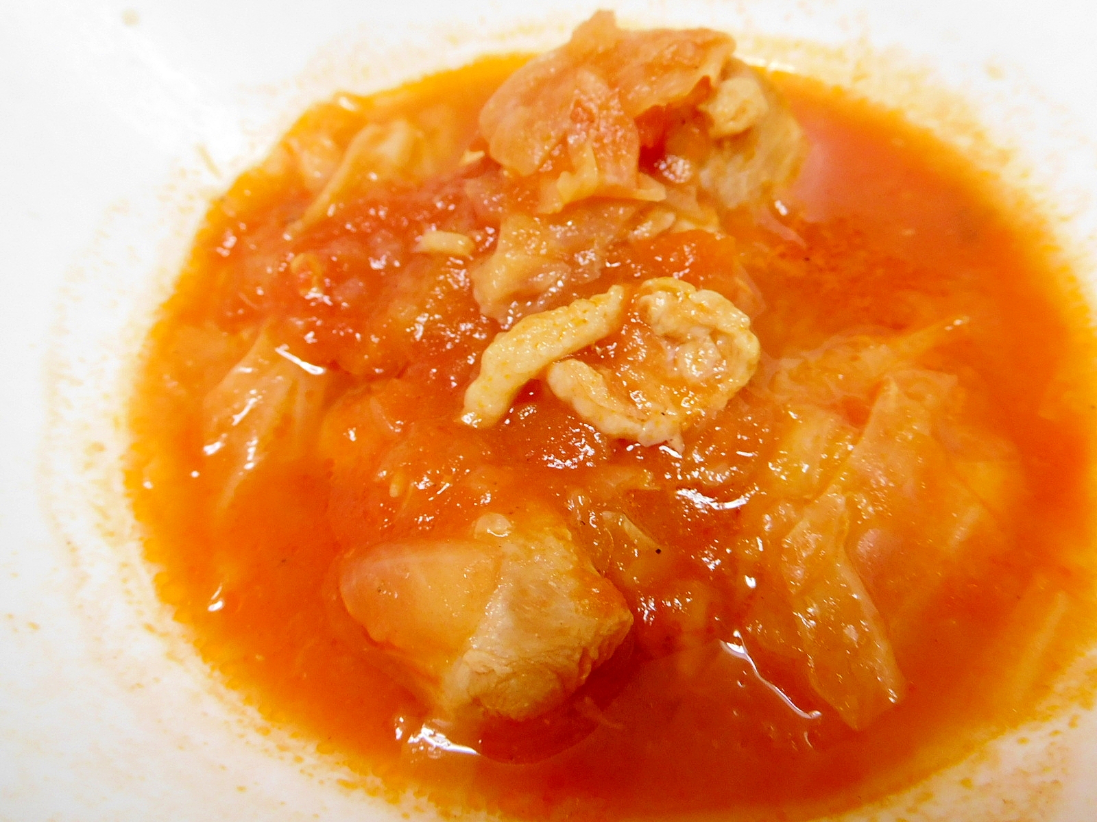 鶏トマトスープ