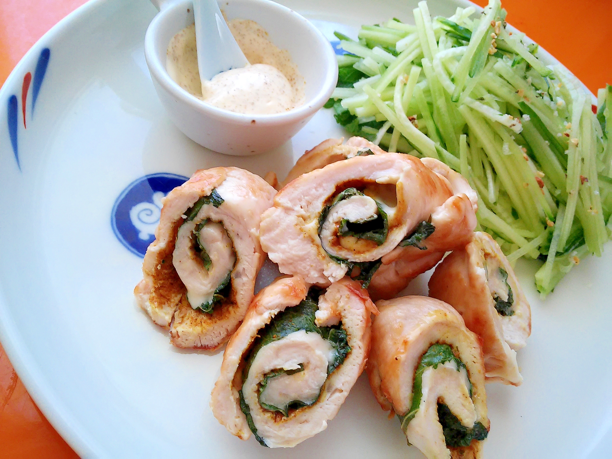 ささみで大葉チーズ巻き カレー風味 レシピ 作り方 By ミラクルクルクル 楽天レシピ