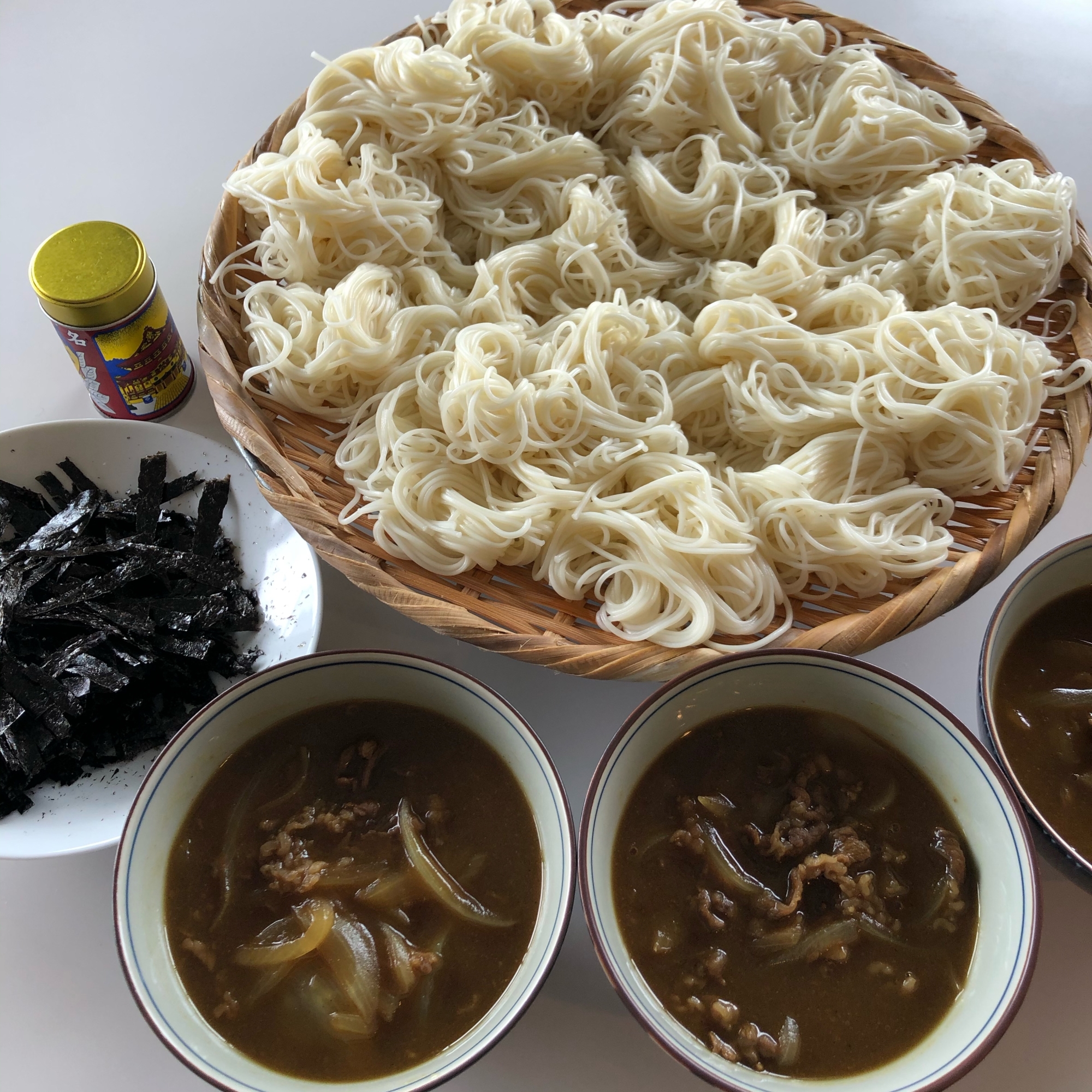 カレーそうめん