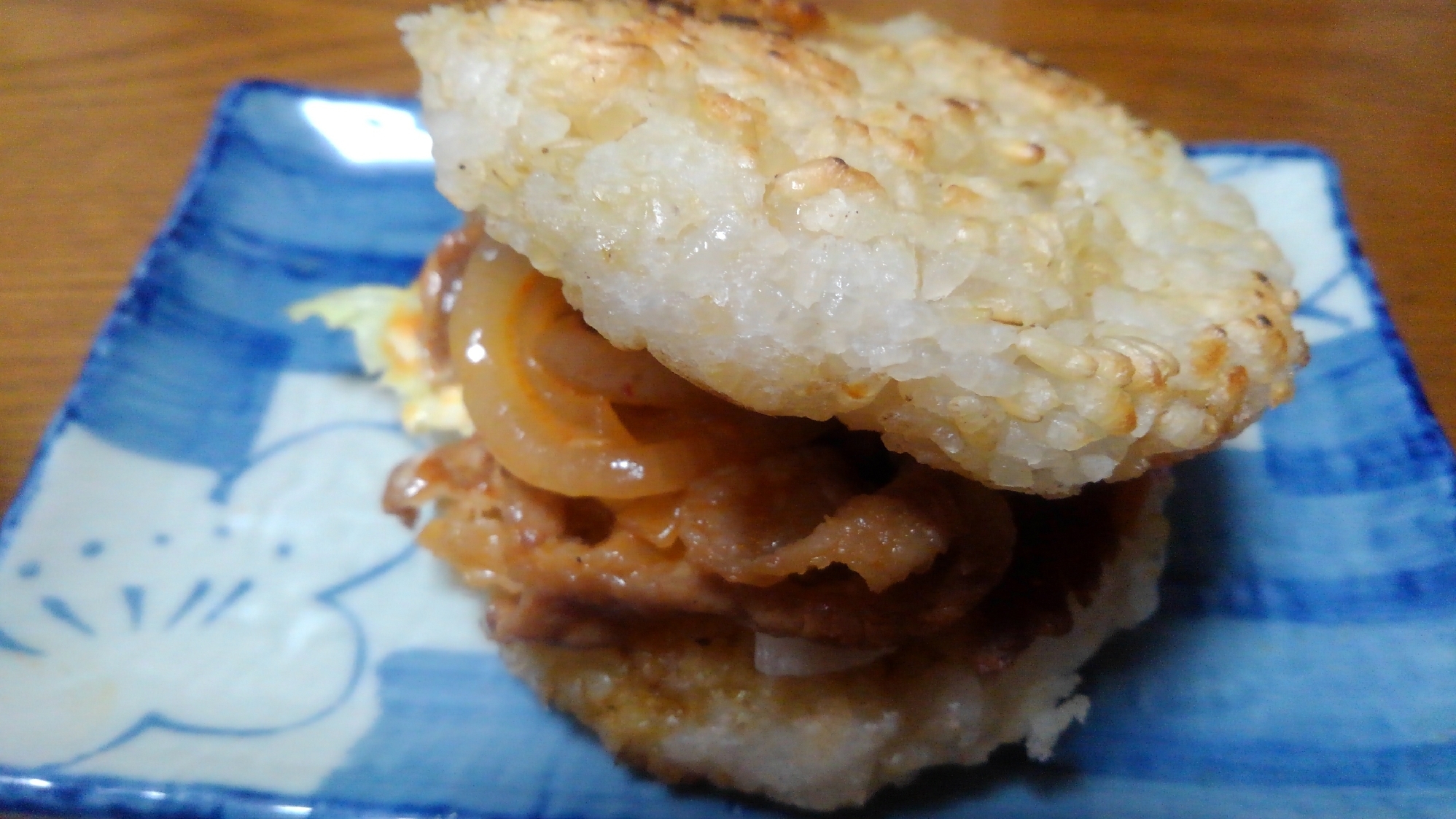 焼き肉ライスバーガー