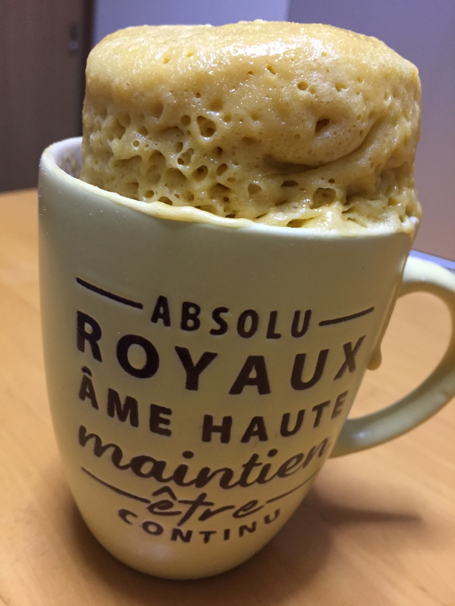 3分で完成!マグカップケーキ