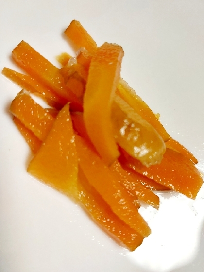 人参の酢の物