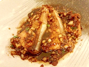 ちょっと洋風♪バルサミコ酢味のブリ料理