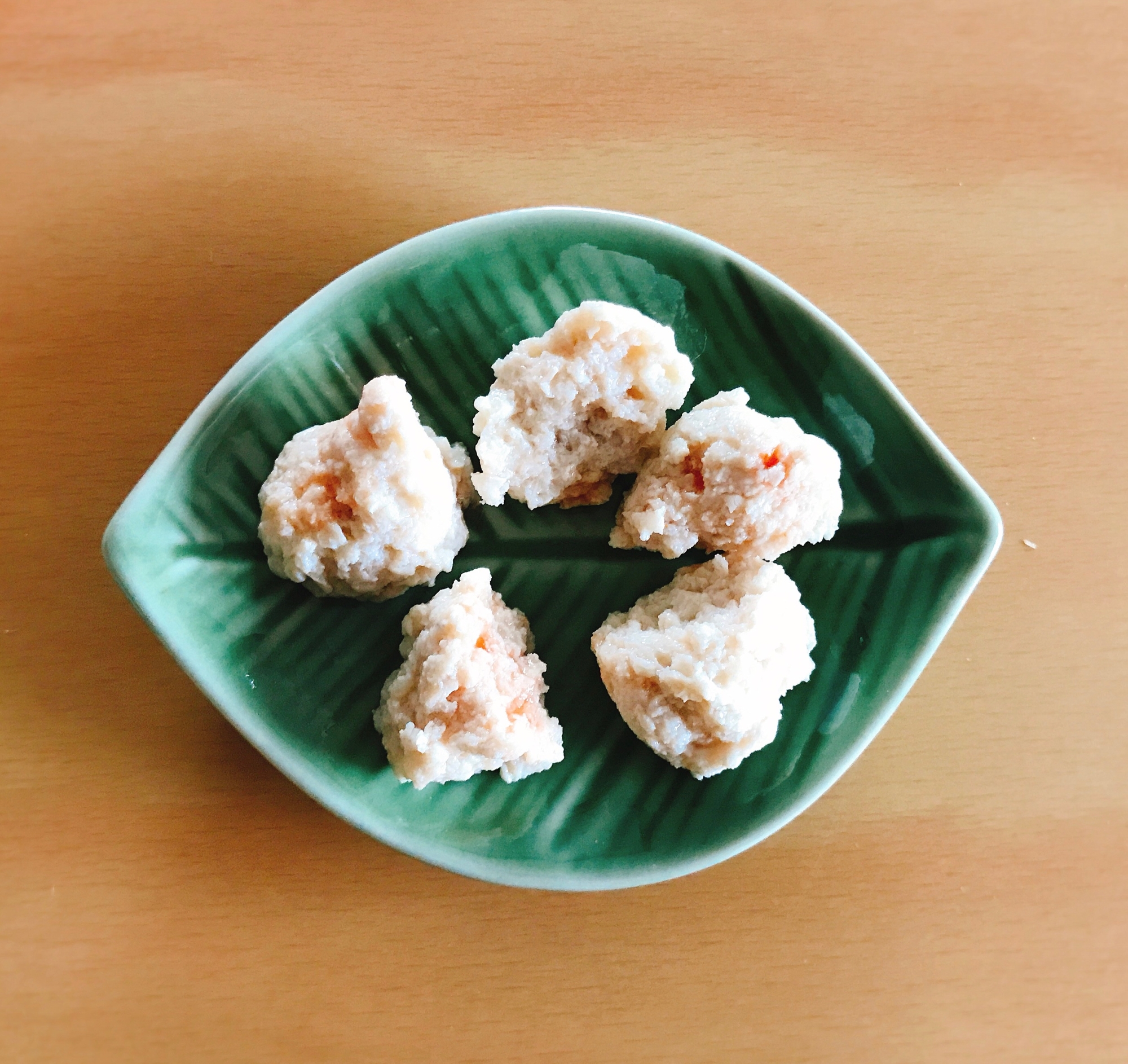 【離乳食完了期】鶏団子のケチャップ風味