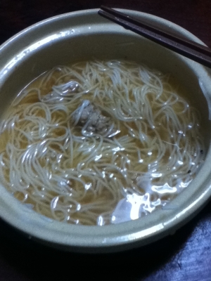 肉団子のにゅうめん