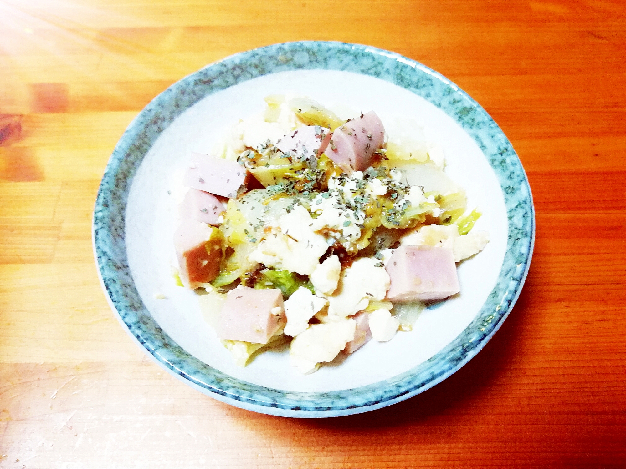 クミン風味♪白菜と豆腐の味噌炒め