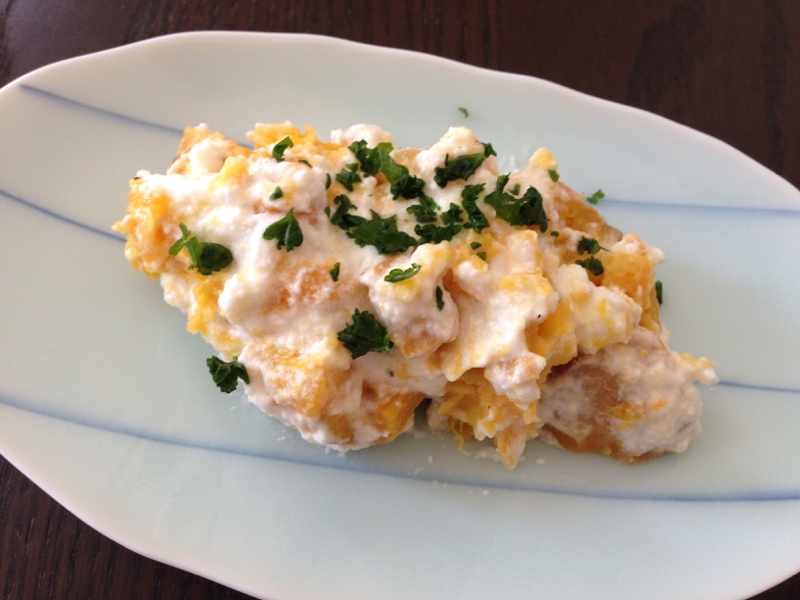 安納芋とリコッタチーズのサラダ レシピ 作り方 By Naokoji0912 楽天レシピ 安納芋とリコッタチーズのサラダ レシピ 作り方 By Naokoji0912 楽天レシピ