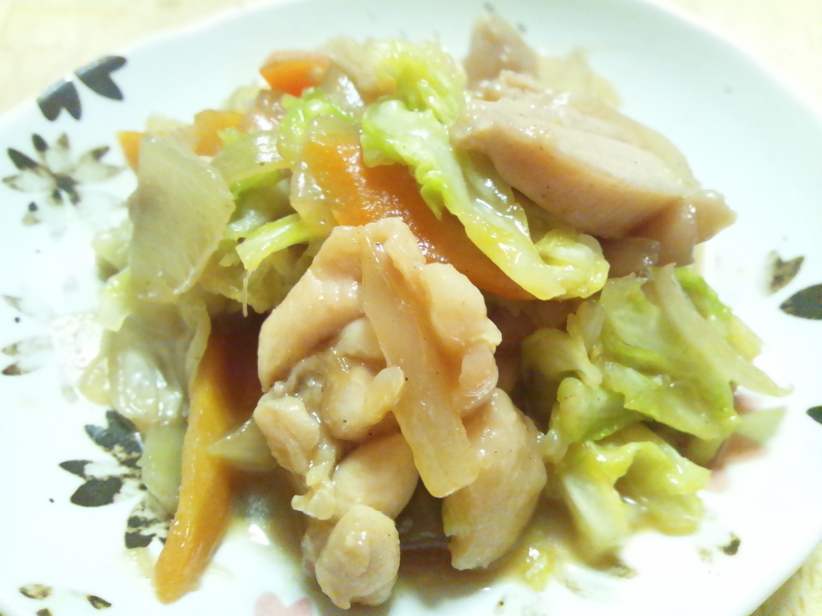 鶏肉と野菜の万能中華味噌だれ炒め♪