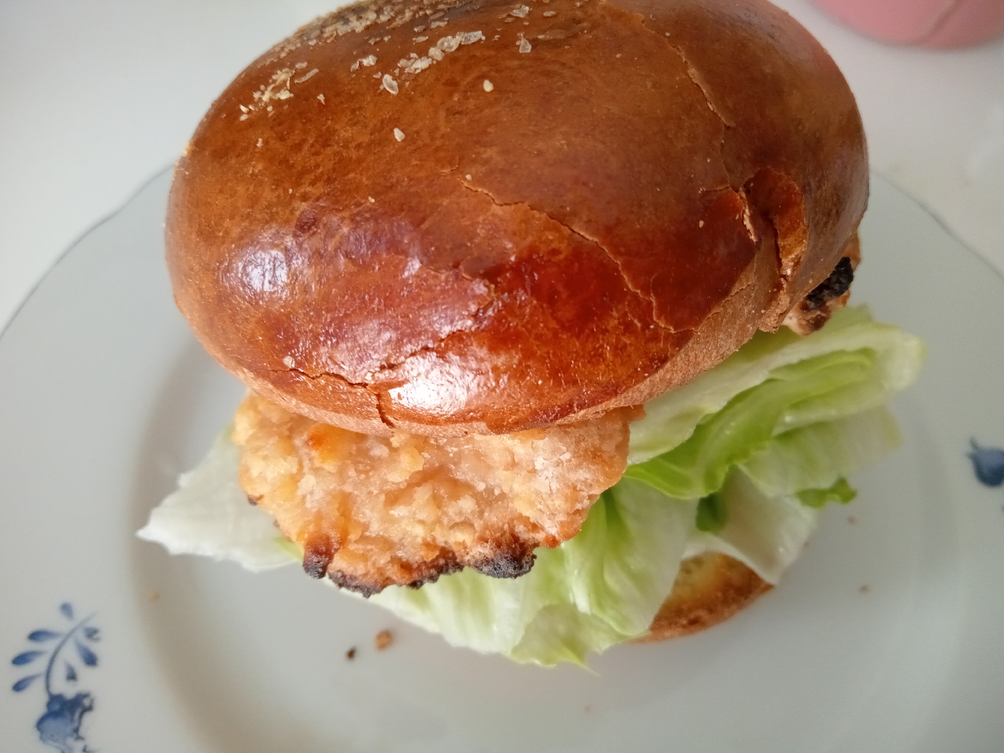 鶏の唐揚げ★バーガー