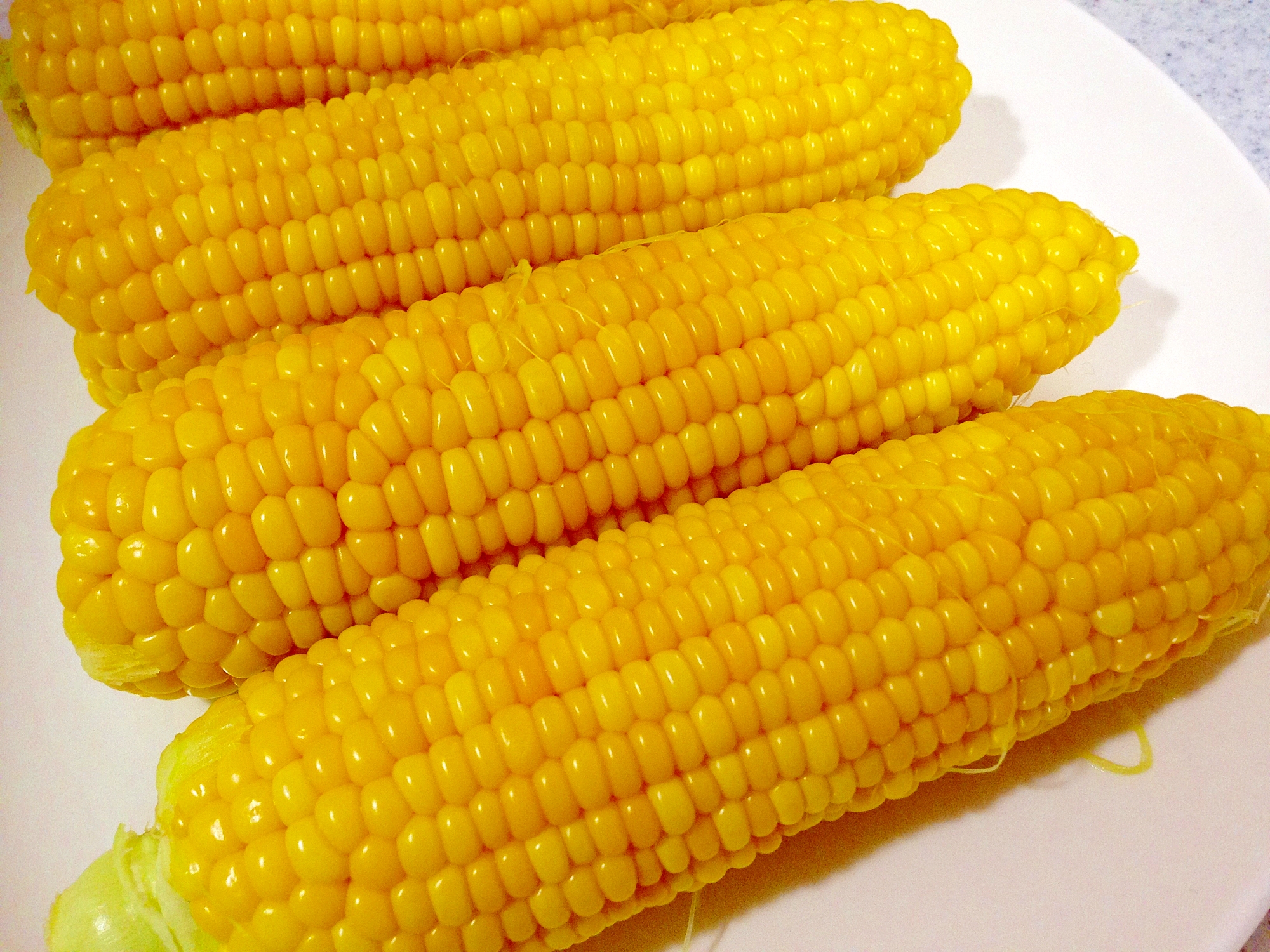 甘み引き立つ☆プチプチとうもろこし