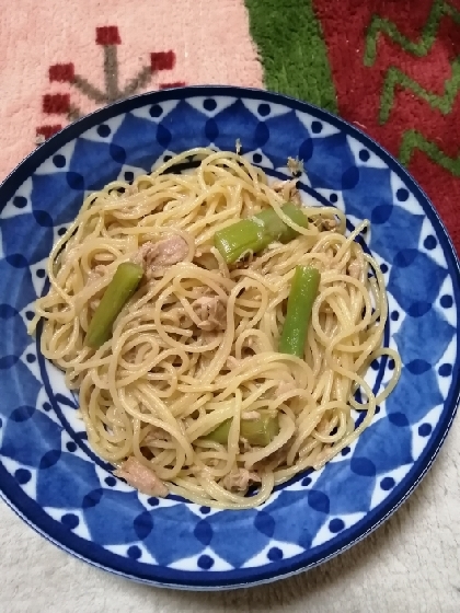 誰でも出来ちゃう☆バター醤油ツナスパゲティ