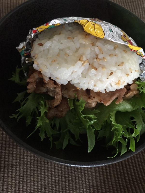 ライスバーガー 〜生姜焼きver.〜