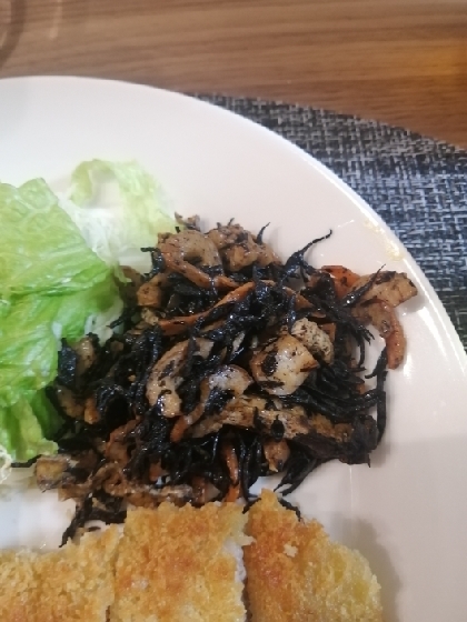 ゴロゴロひじき煮