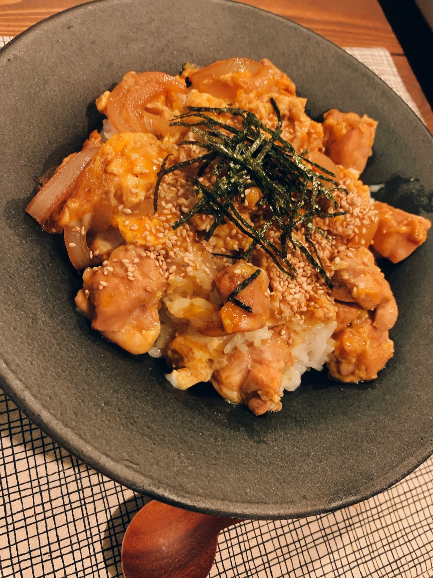 基本的な親子丼