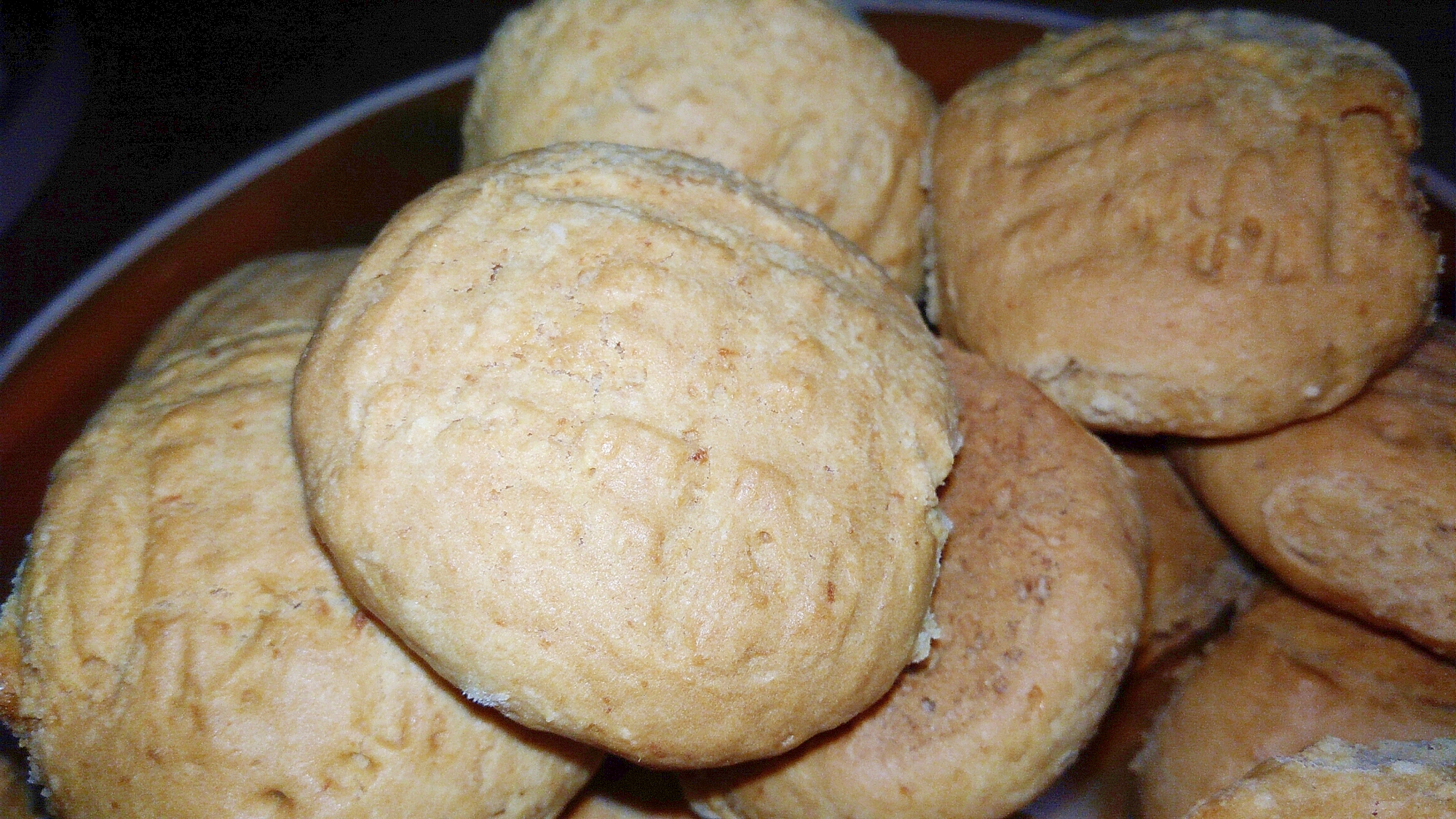 生姜風味のメロンパンクッキー