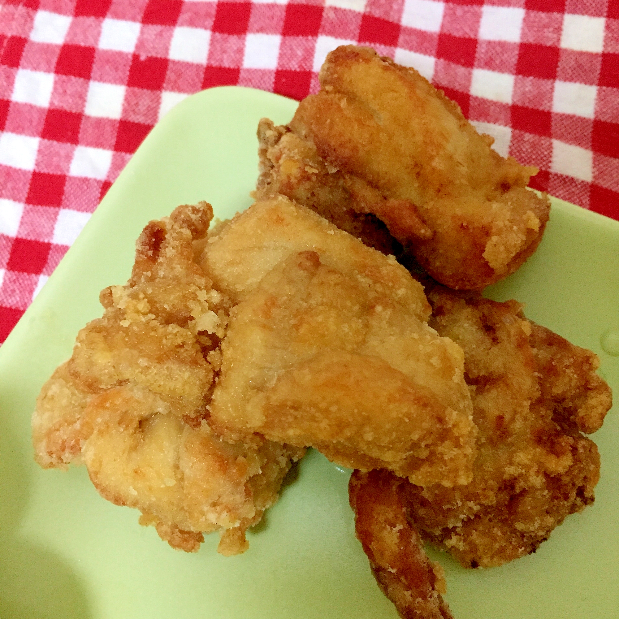 醤油で味付け！唐揚げ☆