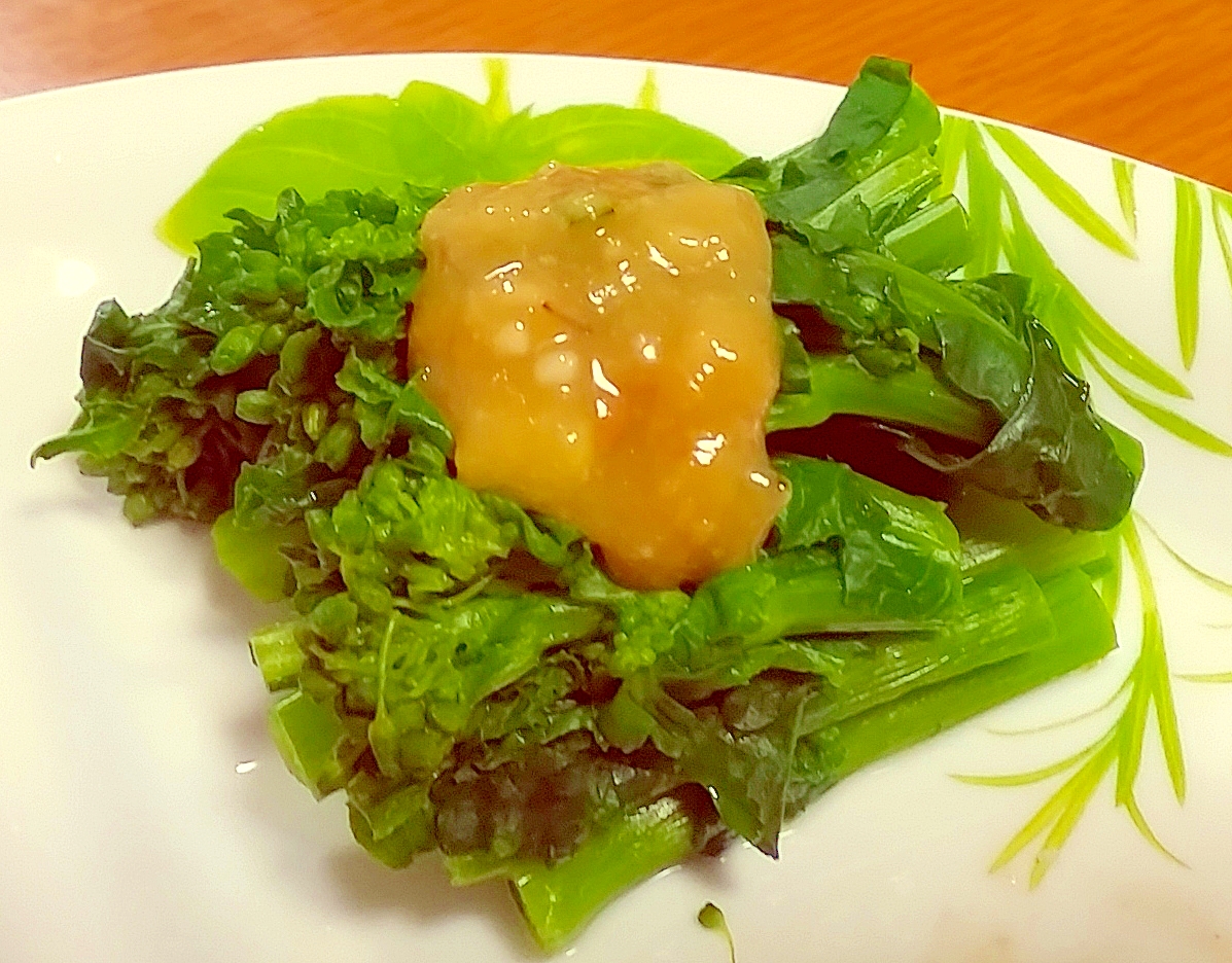 旬 菜の花の酢味噌あえ レシピ 作り方 By Yomogimotir 楽天レシピ 旬 菜の花の酢味噌あえ レシピ 作り方 By Yomogimotir 楽天レシピ