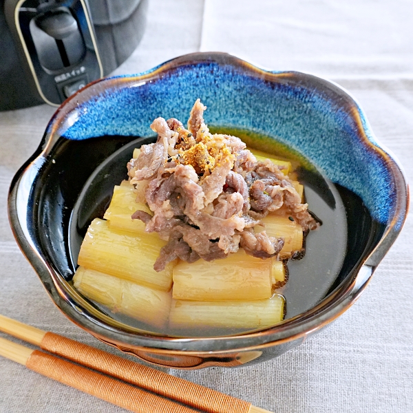 ＼大同電鍋レシピ／ねぎのすき煮