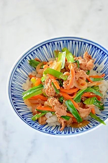 ダイエット版チャプチェ丼