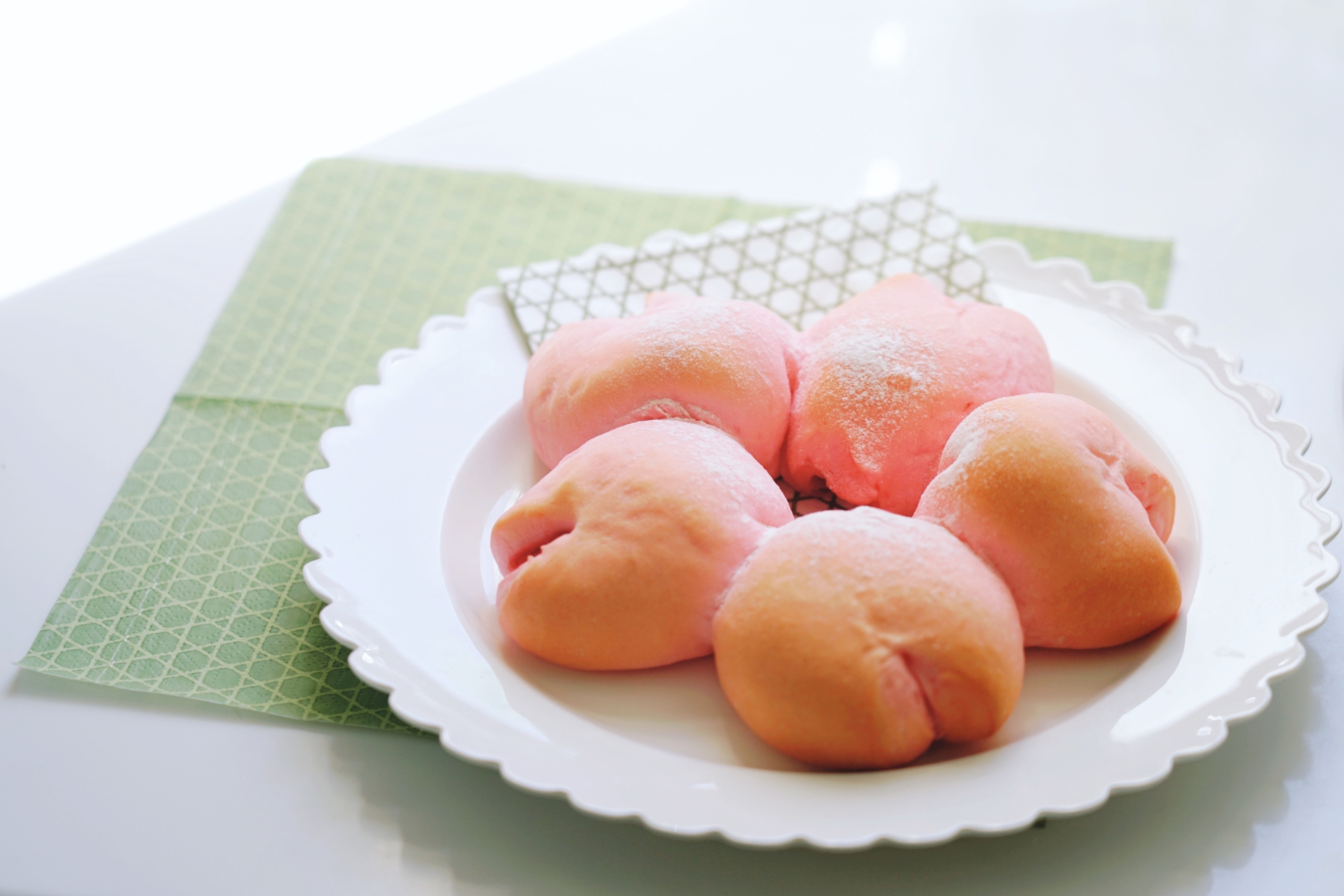 春にぴったり！桜ちぎりパン☆いちごジャム入り