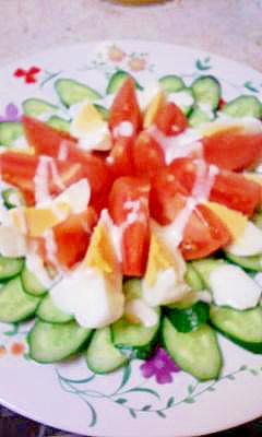 シンプルな材料で パーティーサラダ レシピ 作り方 By Kmamakmama 楽天レシピ