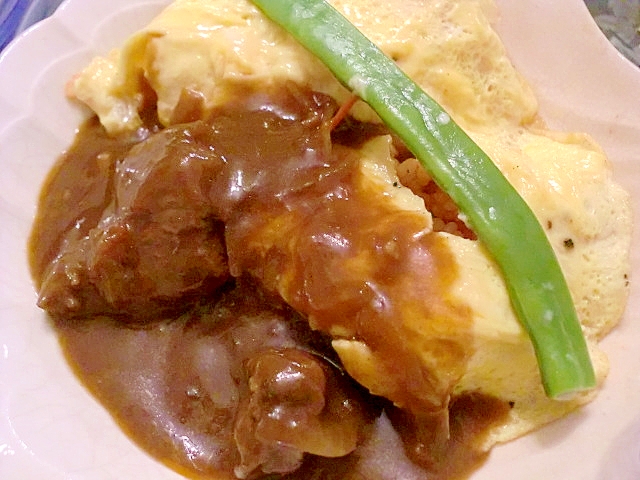 オムライスに乗せるデミグラス レシピ 作り方 By Hottyoi 楽天レシピ