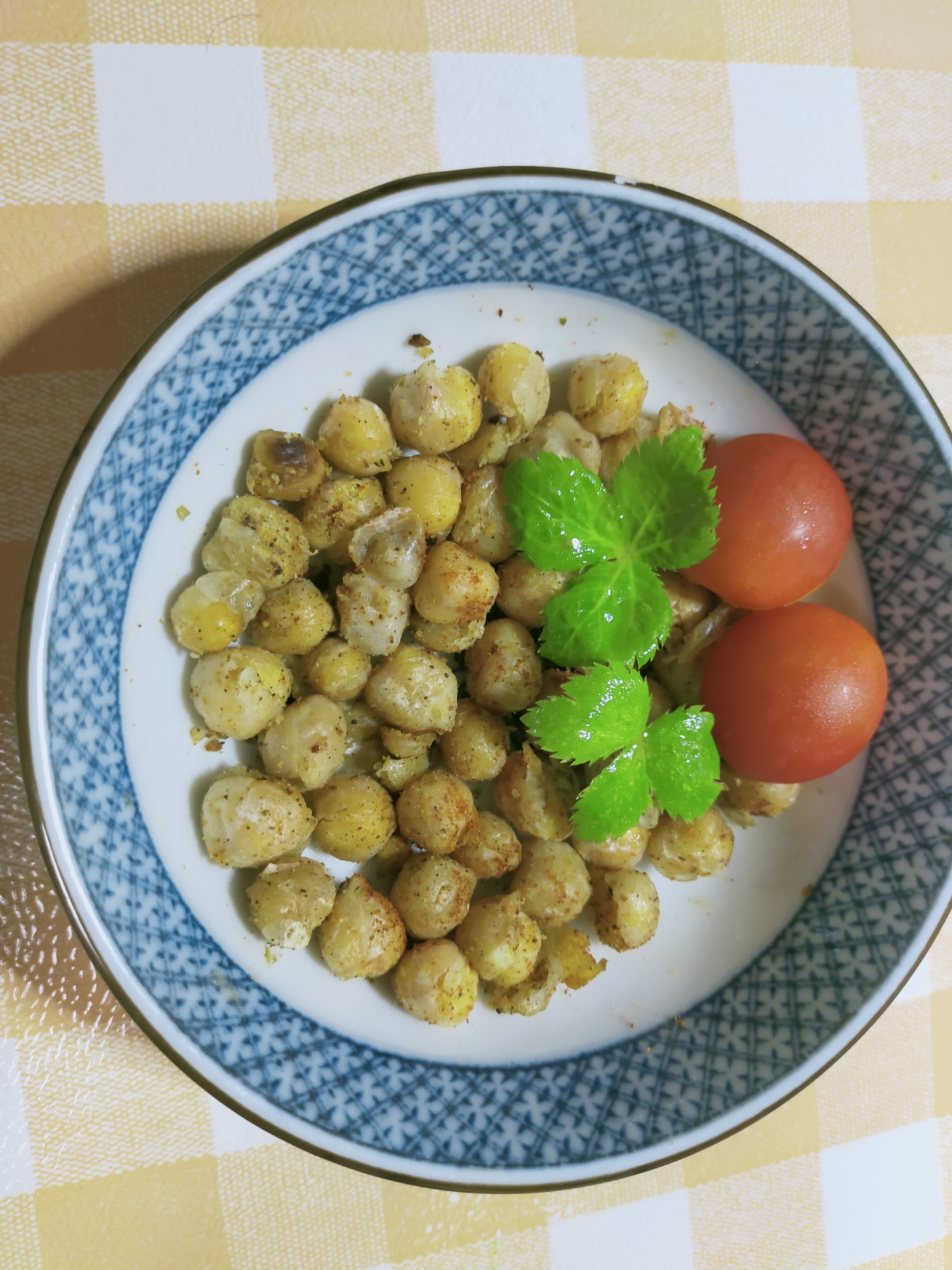 ひよこ豆のカレーチリペッパー