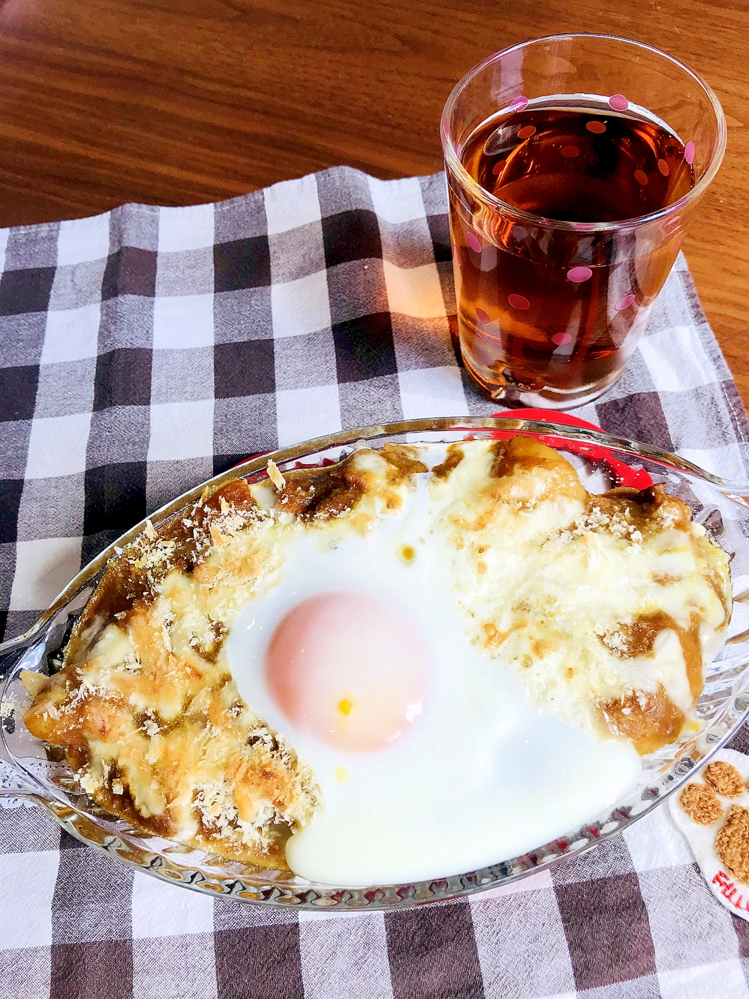 パン粉がポイント!トロトロ卵の絶品焼きカレー☆