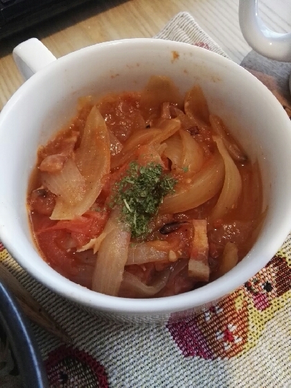 ノンオイル☆野菜のトマト煮込み