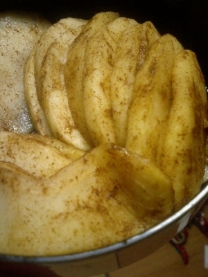 りんごのシナモンシュガー煮