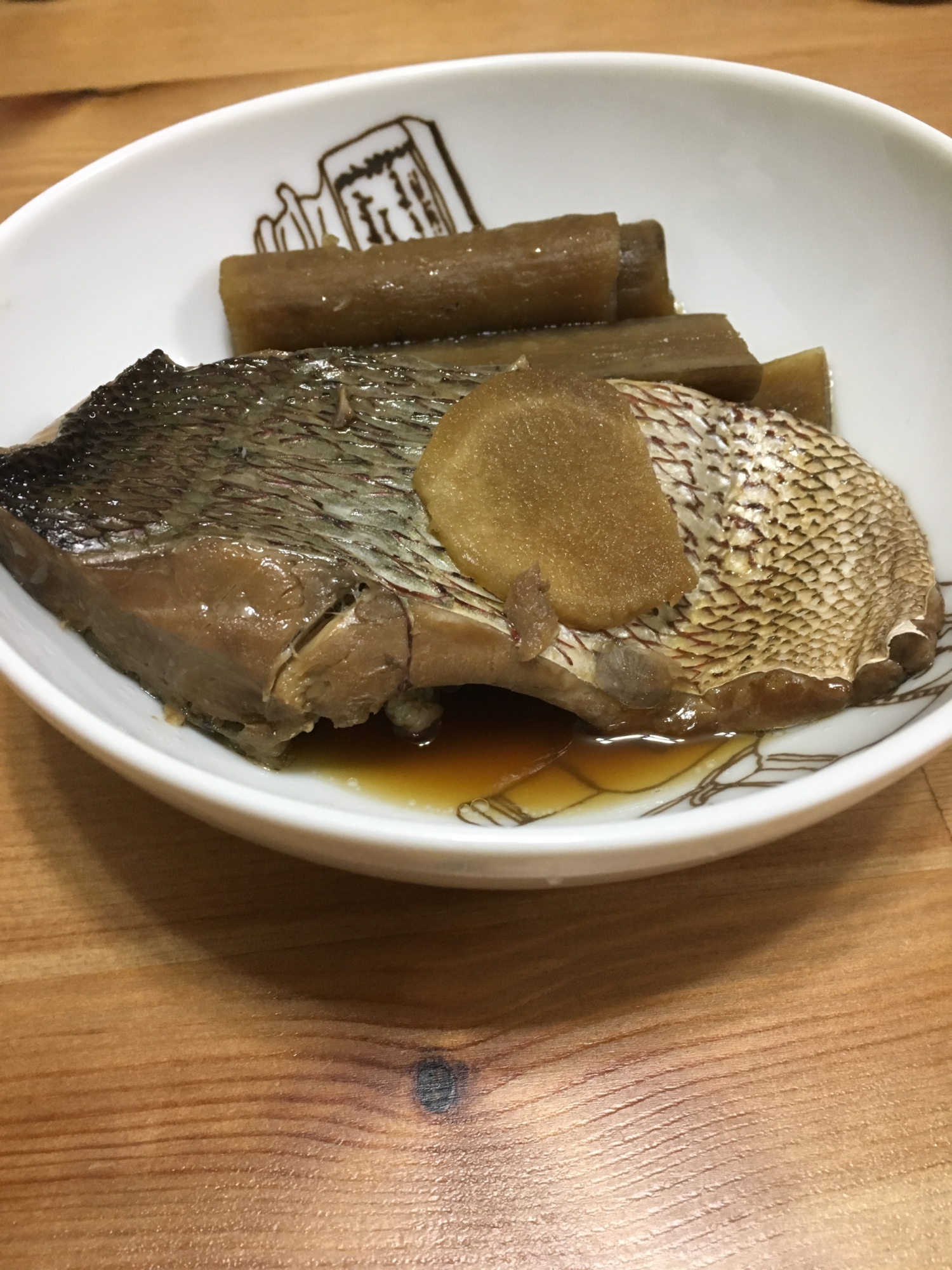 鯛の煮付け