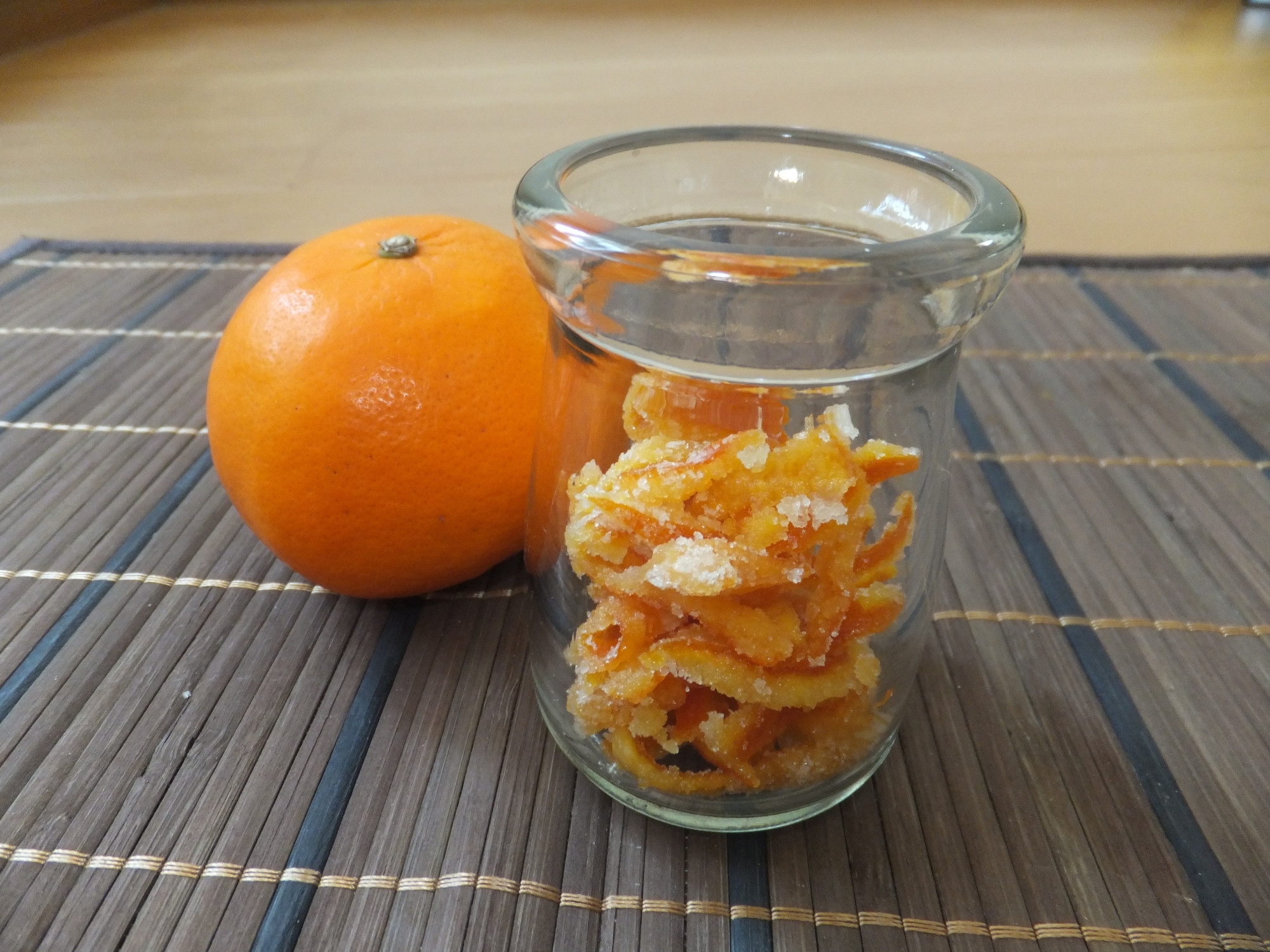 レンジで5分!簡単みかんピール