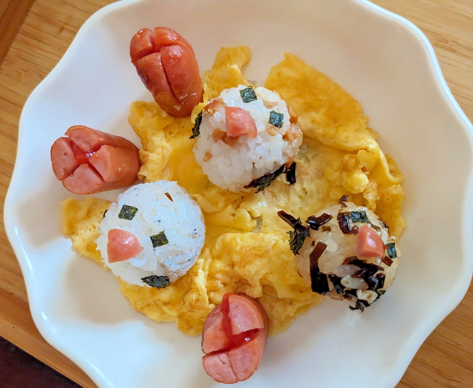 ひよこちゃんライスボール／偏食幼児の手作り朝ご飯