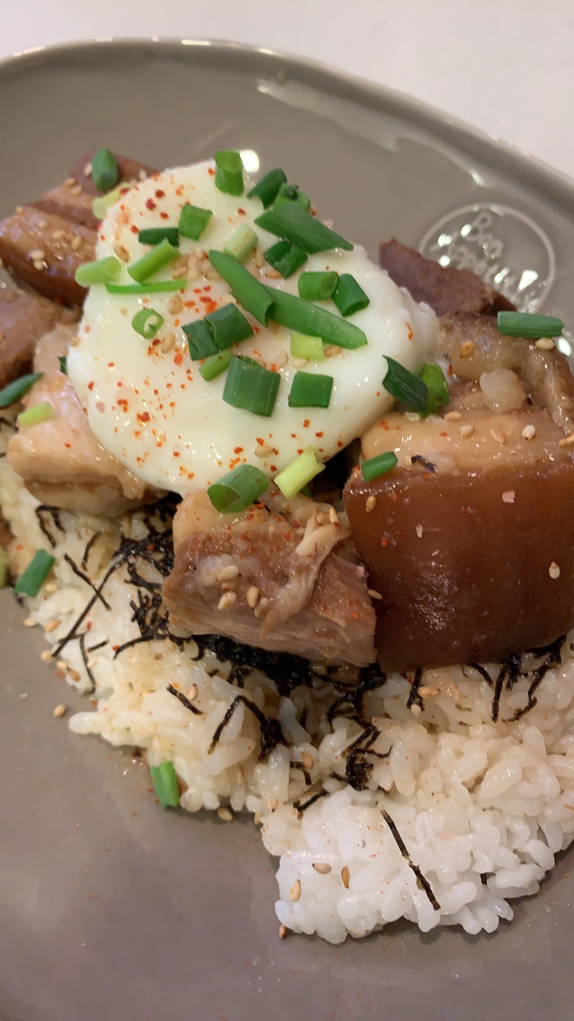 豚の角煮丼！