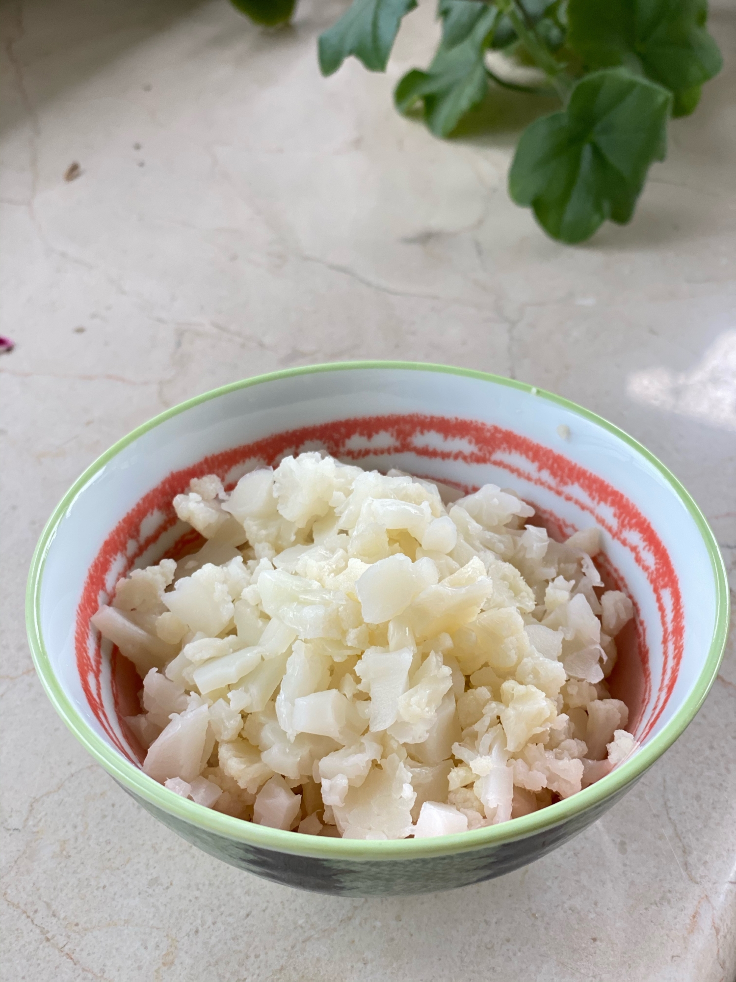 カリフラワーでご飯もどき