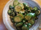 納豆のタレの使い方☆簡単きゅうりの浅漬け⭐️