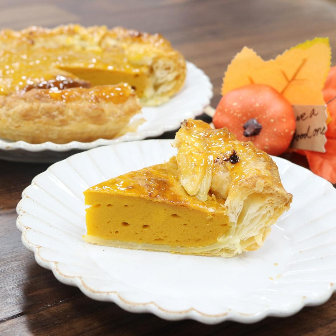 まるでカボチャ⁉パンプキンパイ