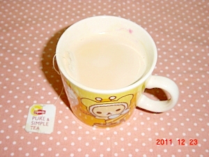 生クリームでほっこり ミルクティー レシピ 作り方 By Kunikazunoko 楽天レシピ