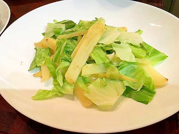 キャベツとじゃがいものマヨネーズ炒め レシピ 作り方 By 週末は男子厨房 楽天レシピ