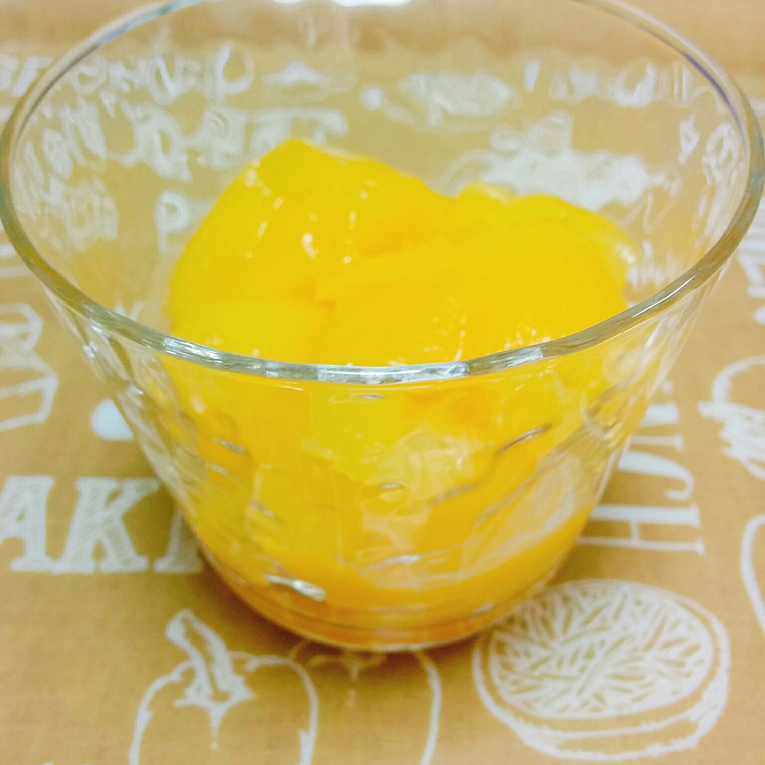 簡単☆冷たいデザート♡オレンジゼリー