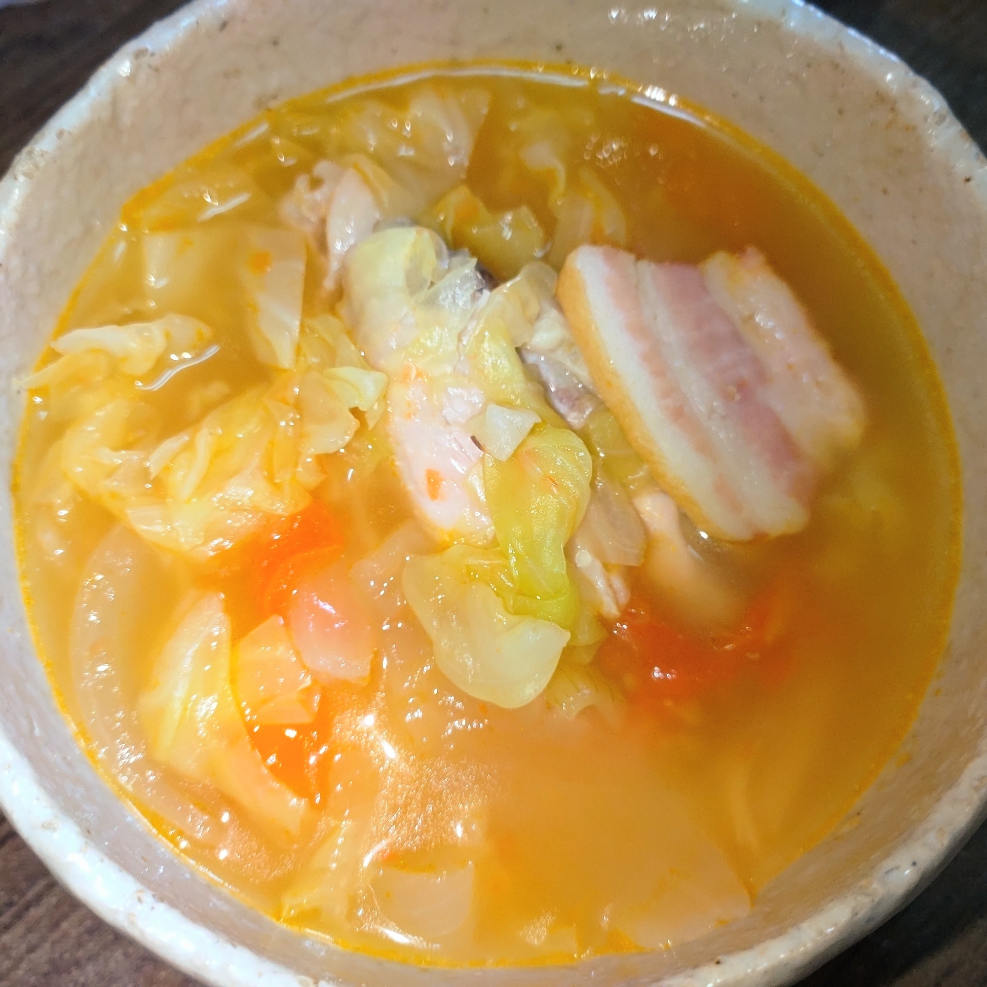 キャベツ☆トマトスープ